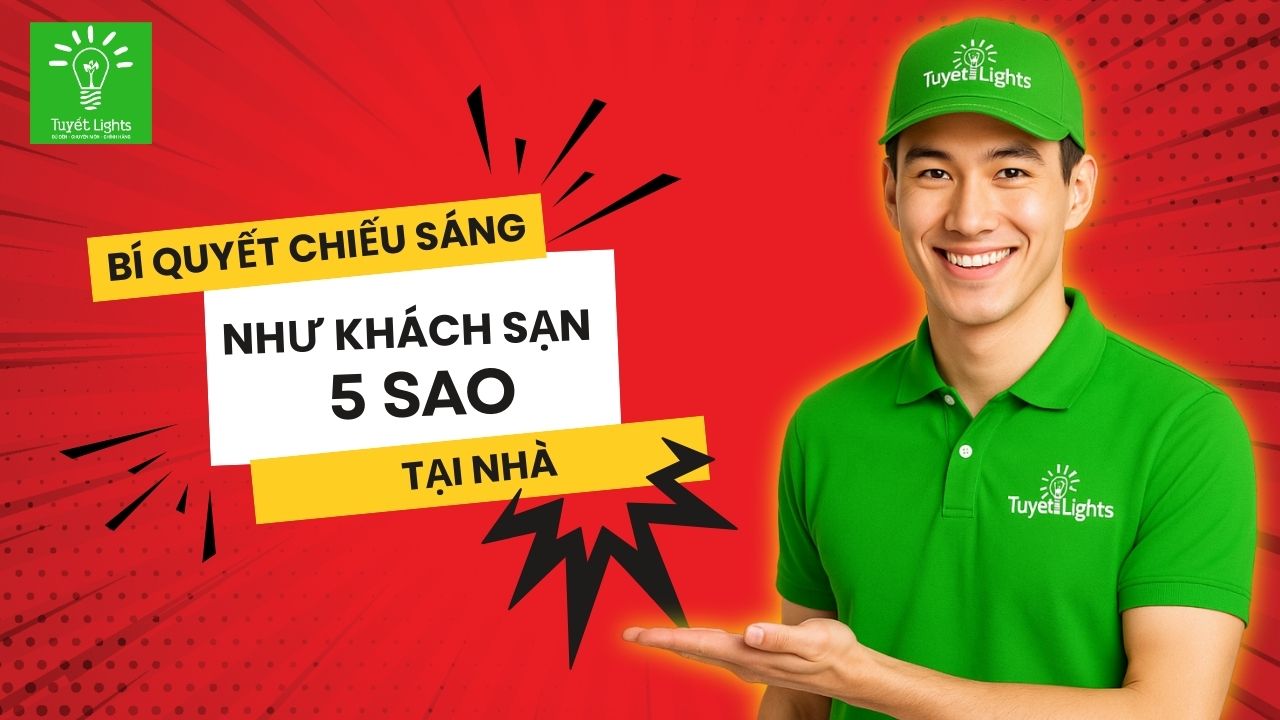Bí quyết tạo ánh sáng “như khách sạn 5 sao” tại nhà với đèn spotlight âm trần